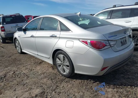 2013 Hyundai Sonata Hybrid Limited из США, поврежденный, VIN KMHEC4A44DA100961